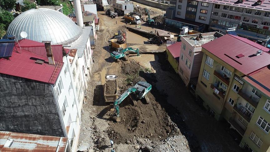 AFAD: Giresun'da mahsur kalan 172 vatandaşımız kurtarılmıştır
