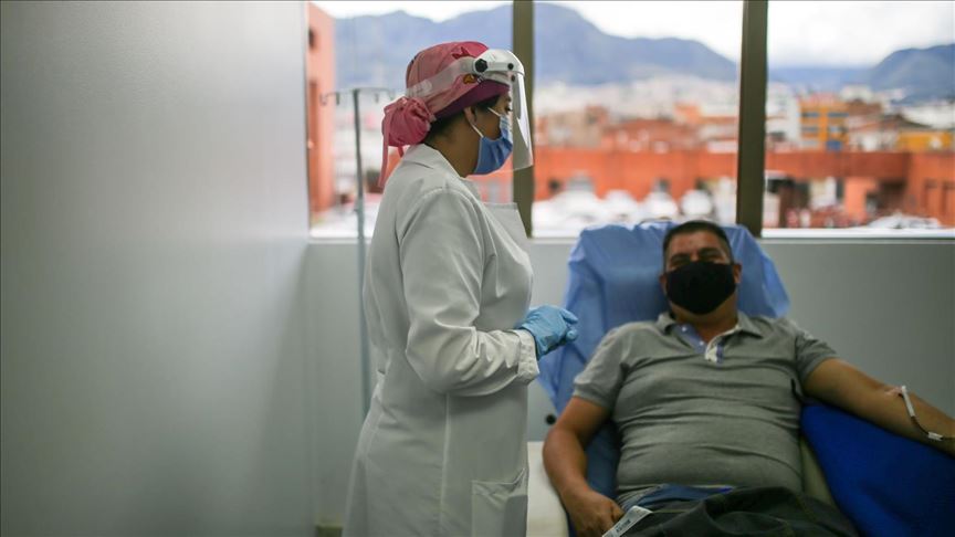 Colombia supera los 550 mil casos de coronavirus desde el inicio de la pandemia