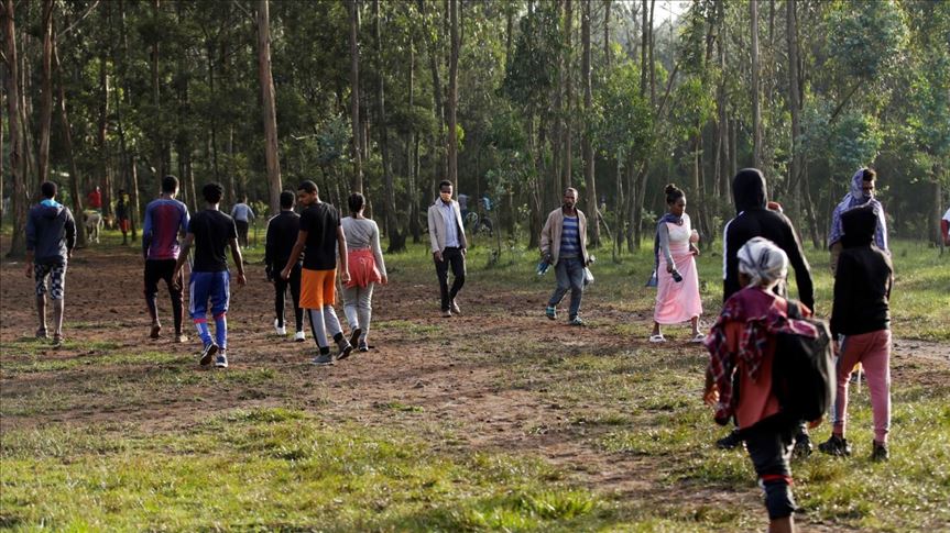 Ethiopians fight pandemic by early morning exercises