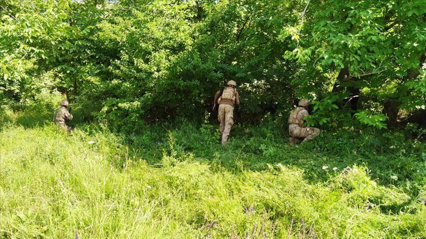 Turkish security forces seize PKK ammunition in east