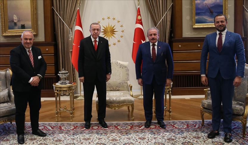 Делегацијата на МАТТО се состана со турскиот претседател Ердоган