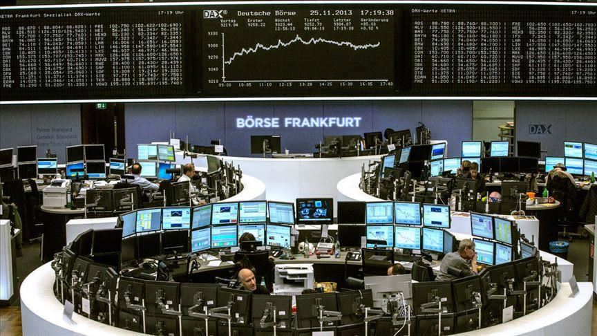 سقوط ارزش سهام در بازار بورس اروپا