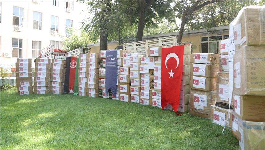 Turkish aid agency sends medical aid to Afghanistan