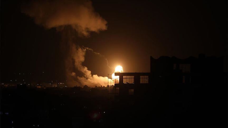 Israel targets Hamas positions in Gaza