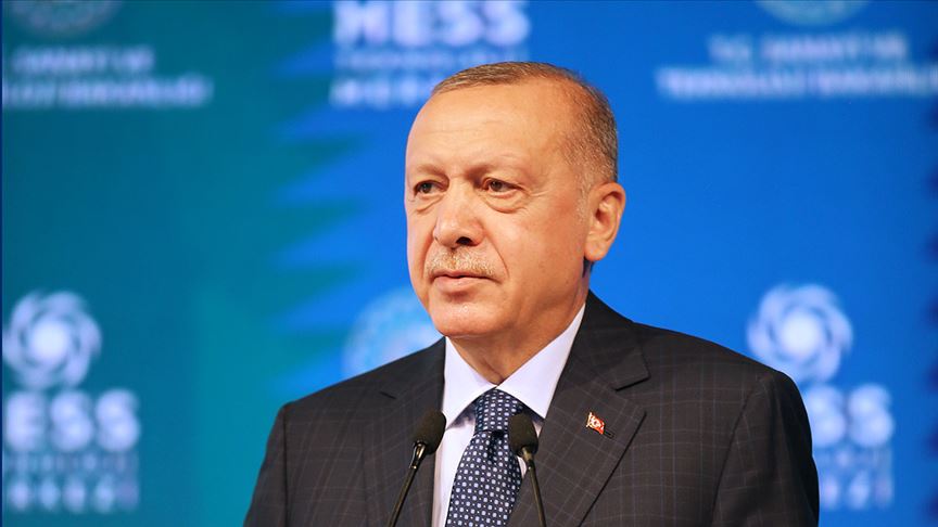Cumhurbaşkanı Erdoğan: Muharrem ayı ile Aşure Günü'nün tüm İslam alemi için hayırlara vesile olmasını diliyorum