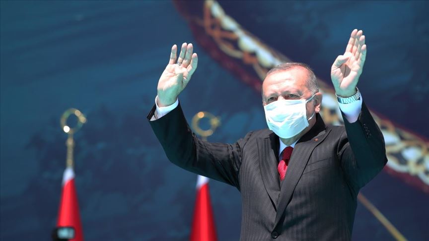 Presidente de Turquía asegura que busca una solución justa en el conflicto del Mediterráneo Oriental