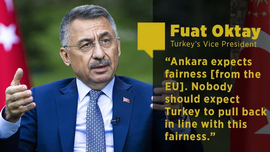 INTERVIEW - Turkey to EU: 'Be fair, Turkey will not pull back'
