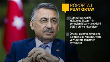 Cumhurbaşkanı Yardımcısı Oktay: Cumhurbaşkanlığı Sistemi'nin faydasını Kovid-19'la mücadelede gördük