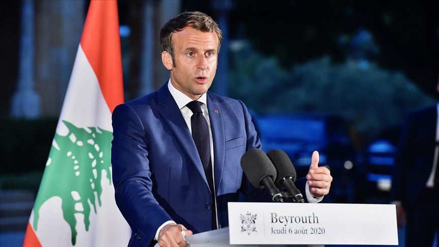 Macron, Fransız işgalinin Lübnan'a istikrar getirmeyen yönetim sistemi üzerinden rol almak istiyor
