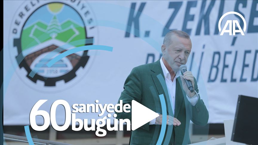 60 saniyede bugün (31 Ağustos 2020)