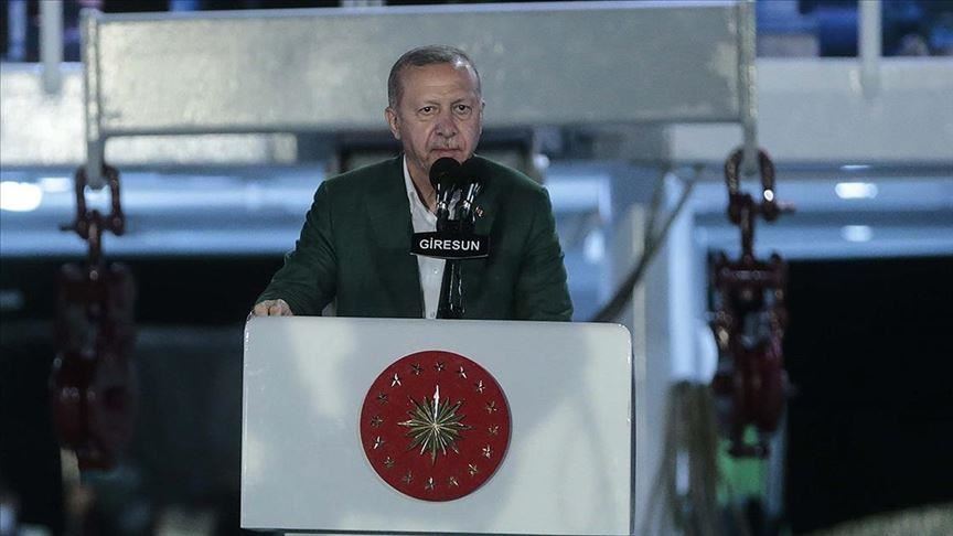 اردوغان: نمی‌توانند ترکیه را با طولانی‌ترین نوار ساحلی در مدیترانه به سواحل آنتالیا محدود کنند