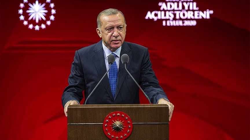 Cumhurbaşkanı Erdoğan: Doğu Akdeniz'deki, Ege'deki faaliyetlerimizin özünde hak ve adalet arayışı vardır