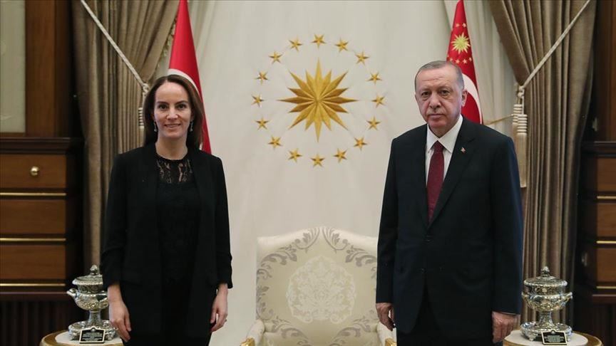 Turkish president meets Inter-Parliamentary Union head