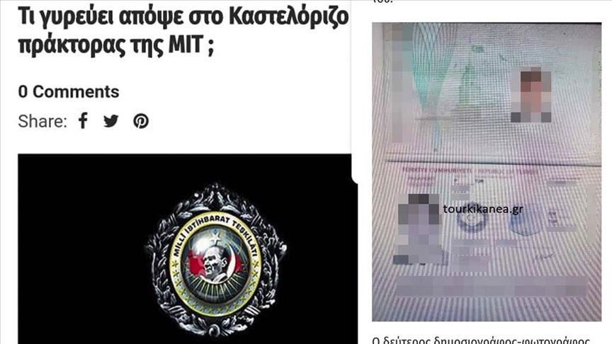 Greek website threatens Turkish journalists on Meis Island