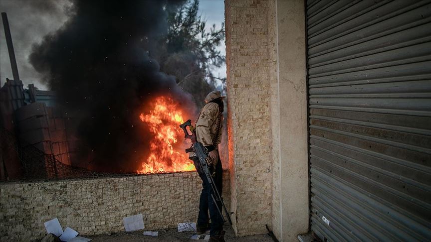 Libya'da Hafter milisleri ateşkesi yine ihlal etti 