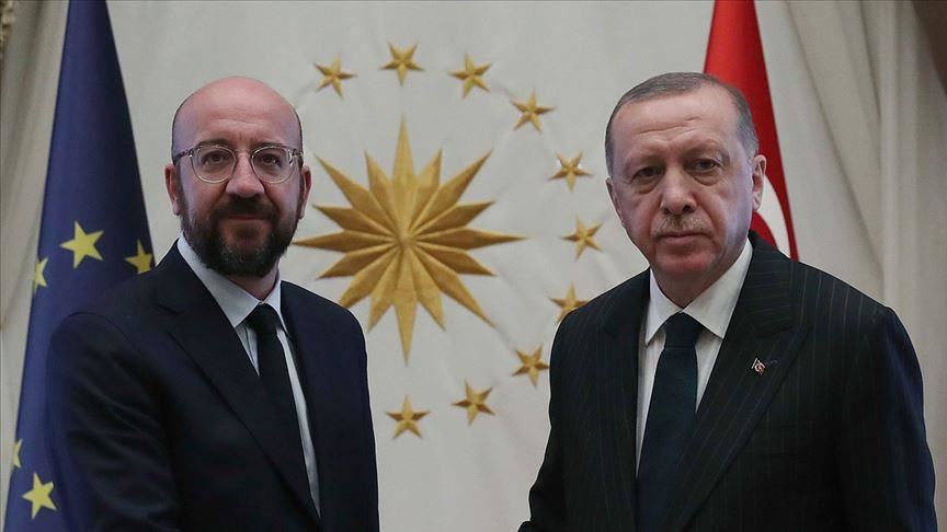 گفتگوی تلفنی اردوغان و میشل درباره مدیترانه شرقی و روابط ترکیه با اتحادیه اروپا