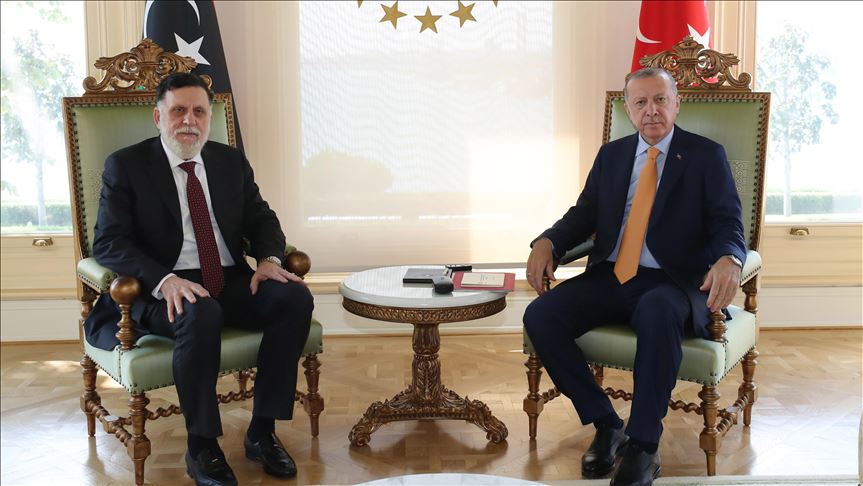 Turkish president receives Libyan PM in Istanbul