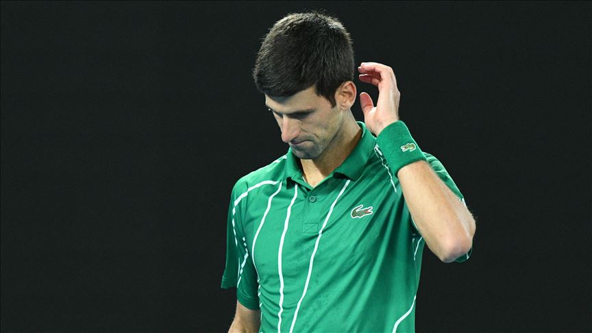 World tennis No. 1 Djokovic disqualified from US Open
