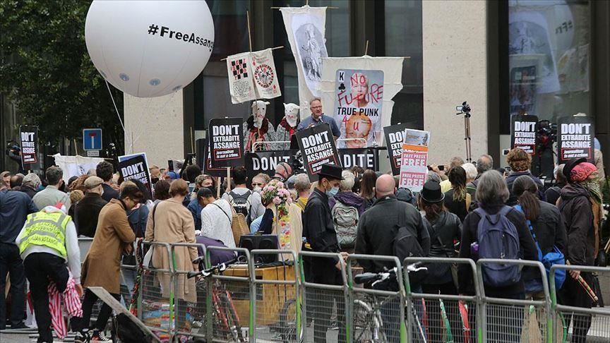 Londres : Reprise des audiences du procès d'extradition de Julian Assange