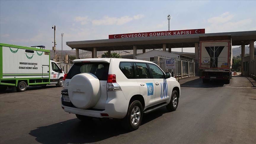 عبر تركيا.. 39 شاحنة مساعدات أممية تدخل إدلب