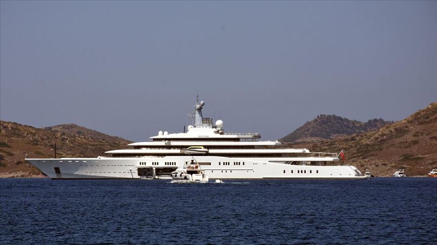 Rus Milyarder Abramovic In Ultra Luks Yati Bodrum Da