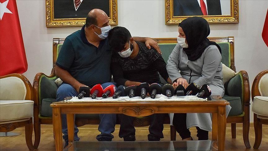 Turkey: Another family reunites with kidnapped son