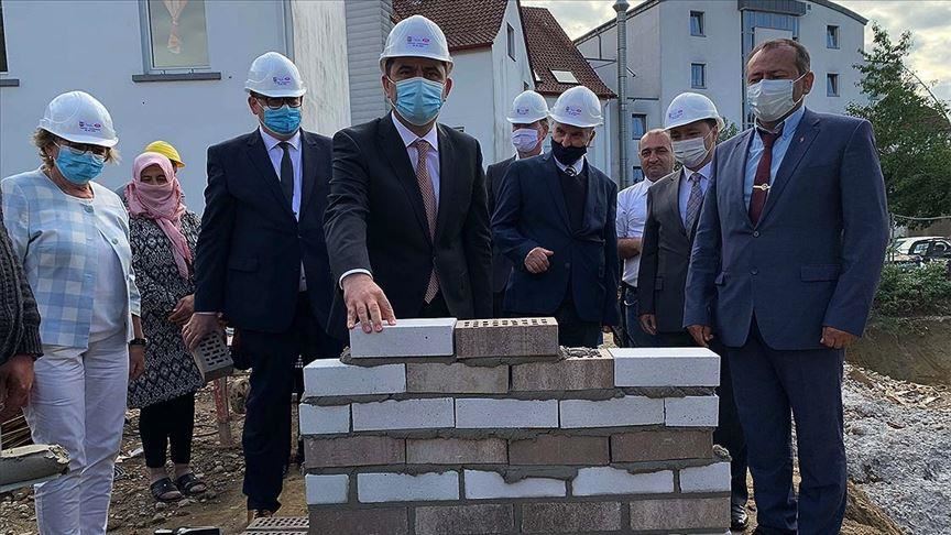 "الاتحاد الإسلامي التركي" يضع حجر الأساس لمسجد ومركز ثقافي بألمانيا