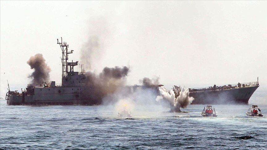رزمایش سه روزه ارتش ایران در دریای عمان آغاز شد
