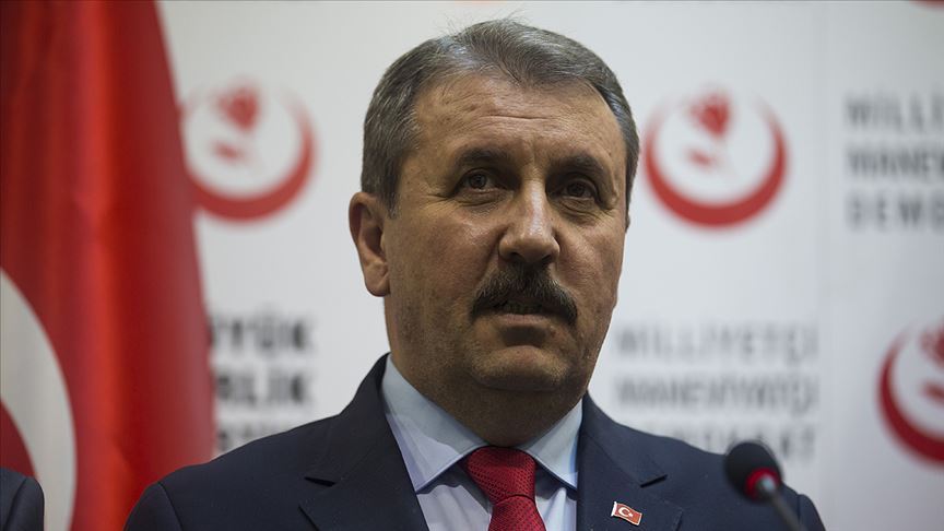 BBP Genel Başkanı Destici: Fransa, çirkin emellerini gerçekleştirmek için bütün Avrupa'yı yanına çekmeye çalışıyor