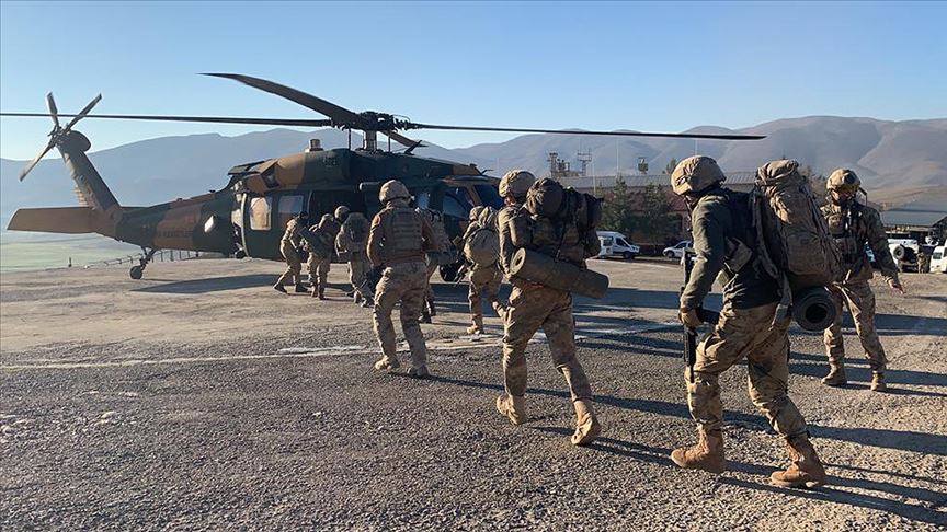 Siirt'te 1003 personelin katılımıyla Yıldırım-11 Herekol Operasyonu başlatıldı