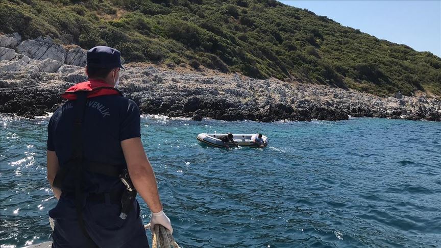 Turkey rescues 2 asylum seekers in Aegean Sea