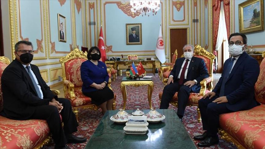 Ketua parlemen Turki dan Azerbaijan bertemu di Ankara