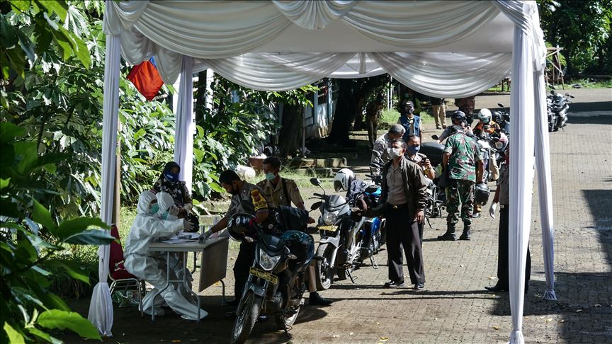Indonesia laporkan jumlah kasus positif Covid-19 jadi 214.746, Sabtu