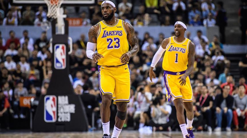 NBA'de Los Angeles Lakers, Batı Konferansı finaline çıktı