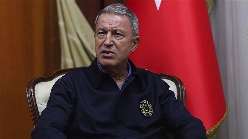 Turkish defense chief visits Turkish Cyprus