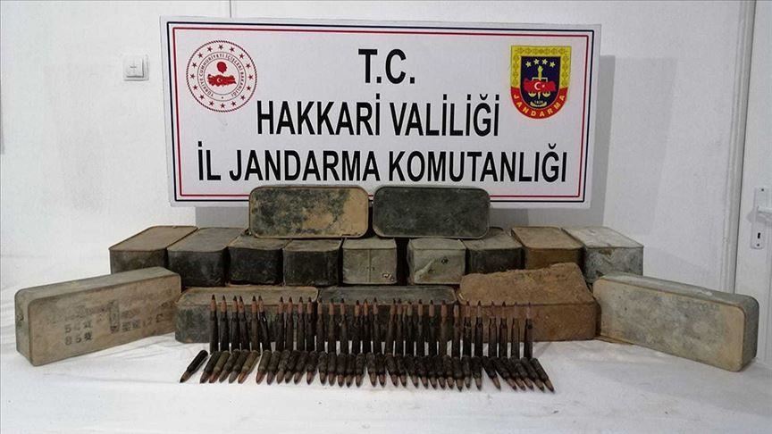 Turkey: Terrorist PKK weapons, ammunition seized