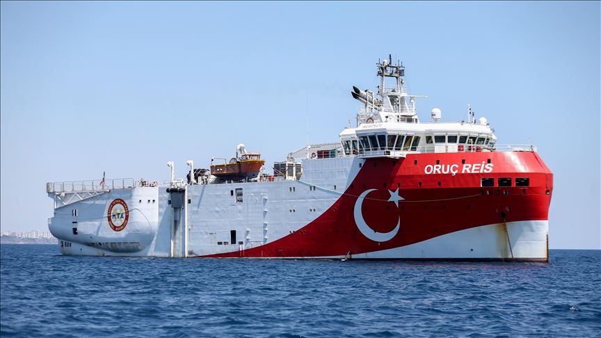 Mediterráneo Oriental: buque sísmico turco Oruc Reis regresó a puerto para recibir mantenimiento