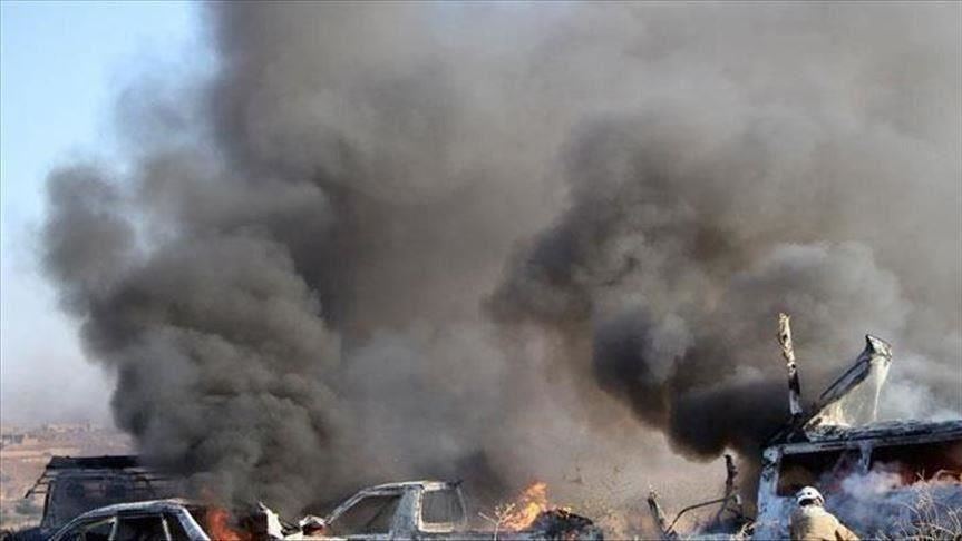 انفجار قرب إحدى بوابات المنطقة الخضراء في بغداد