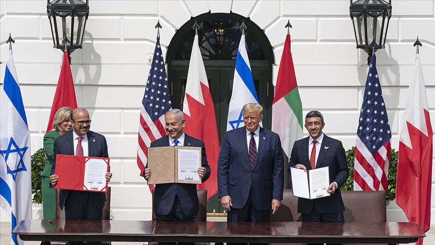 İsrail'in BAE ve Bahreyn'le yaptığı anlaşmalarda 'iki devletli çözüm' yok, 'Yüzyılın Anlaşması' var