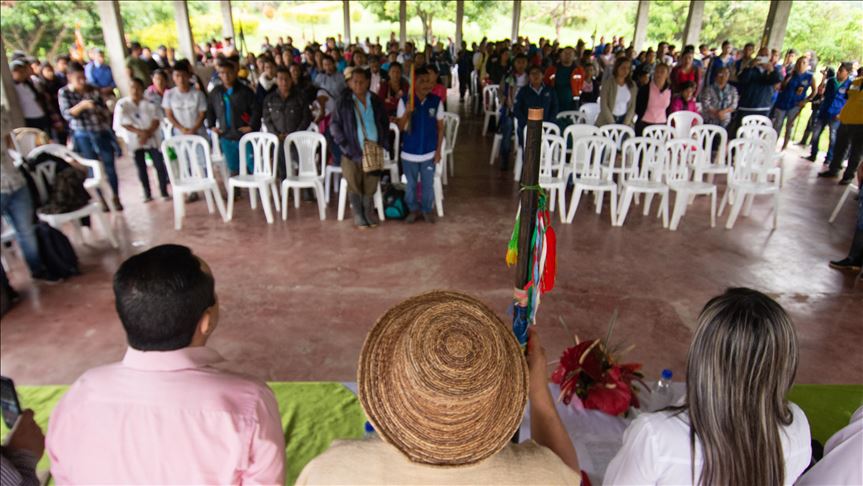 Pueblos indígenas del Pacífico colombiano cuentan su relato del conflicto ante la Comisión de la Verdad