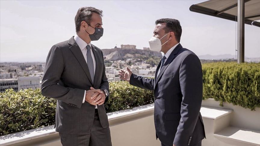 Kryeministri Zaev takoi homologun grek Micotakis në Athinë
