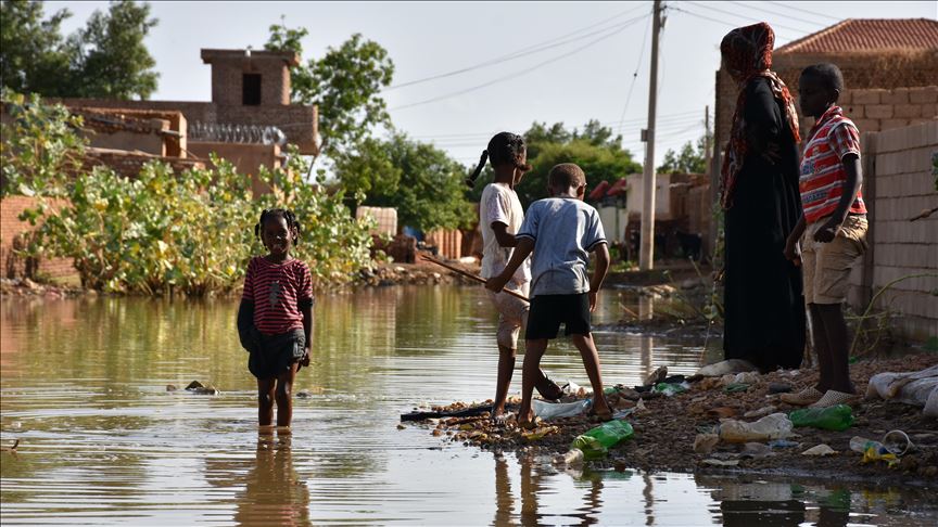 السودان يعلن تأجيل الدراسة بسبب الفيضانات 
