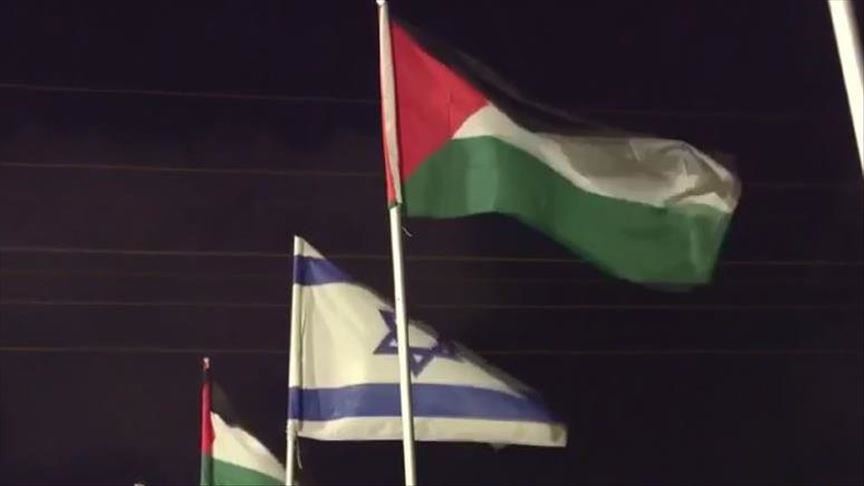 Izrael, hiqen flamujt e EBA-së dhe Bahreinit dhe vendoset flamuri i Palestinës