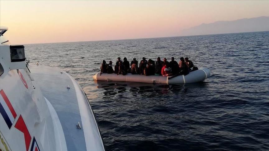 Turkey rescues 54 asylum seekers in Aegean Sea