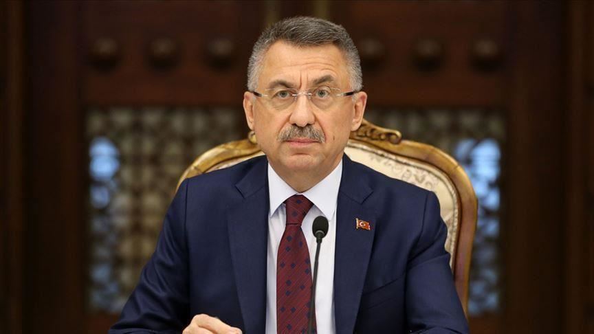 Fuat Oktay'dan Yunan gazetesinin manşetine tepki