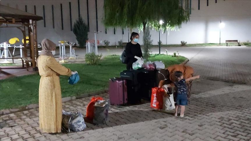 یک خانواده عراقی در ترکیه به دلیل کرونا قرنطینه شدند