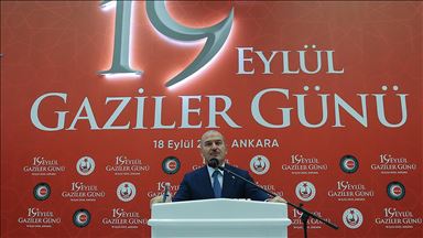 Bakan Soylu, 19 Eylül Gaziler Günü etkinliğine katıldı