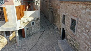 Topkapı Sarayı'nın kapalı bölümlerinden 'At Rampası' ziyarete açıldı