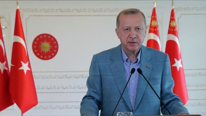 Turkey overcoming pandemic's economic effects: Erdogan