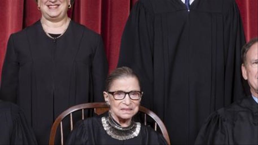 US Supreme Court Justice Ruth Bader Ginsburg dead at 87